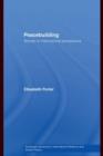 Image for Challenges to peacebuilding: managing spoilers during conflict resolution