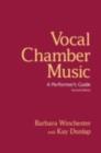 Image for Vocal Chamber Music