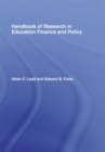 Image for Handbook of research on education finance and policy