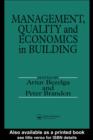 Image for Management, quality and economics in building