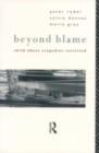 Image for Beyond blame: child abuse tragedies revisited
