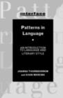 Image for Patterns in language: an introduction to language and literary style