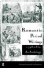 Image for Romantic period writings 1798-1832: an anthology