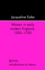 Image for Women in early modern England, 1500-1700