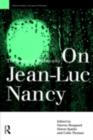 Image for On Jean-Luc Nancy: The Sense of Philosophy