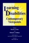 Image for Learning disabilities: contemporary viewpoints : v. 40.