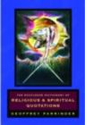 Image for The Routledge dictionary of religious &amp; spiritual quotations