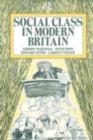 Image for Social class in modern Britain