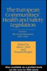 Image for The European Communities&#39; health and safety legislation