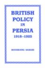 Image for British policy in Persia 1918-1925