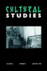 Image for Cultural Studies: Volume 4, Issue 1