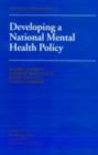 Image for Developing a national mental health policy