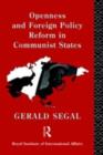 Image for Openness and foreign policy reform in communist states