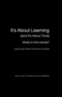 Image for It's about learning: (and it's about time) : 5