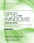 Image for SPSS for Windows Step by Step