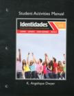 Image for Student Activities Manual for Identidades