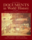 Image for Documents in World History, Volume 1