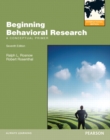 Image for Beginning Behavioral Research : A Conceptual Primer: International Edition