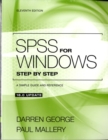 Image for SPSS for Windows Step by Step with SPSS Student Version 18.0