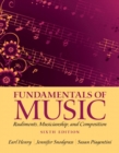 Image for Fundamentals of Music