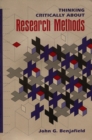 Image for Thinking Critically About Research Methods