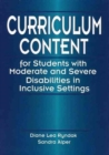 Image for Curriculum Content for Students with Moderate and Severe Disabilities in Inclusive Settings