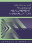 Image for Education and Psychological Measurement and Evaluation