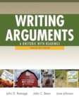 Image for Writing arguments  : a rhetoric with readings