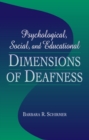 Image for Psychological Social and Educational Dimensions of Deafness