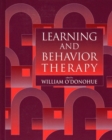 Image for Learning and Behavior Therapy
