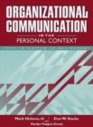 Image for Organizational Communication in the Personal Context