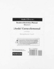 Image for Audio CDs for Student Activities Manual for !Anda! Curso elemental, Volume 2