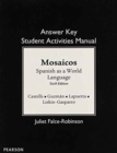 Image for SAM Answer Key for Mosaicos : Spanish as a World Language