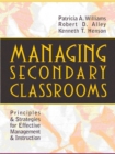 Image for Managing Secondary Classrooms : Principles and Strategies for Effective Management and Instruction
