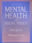 Image for Mental Health and Social Policy