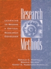 Image for Research Methods : Learning to Become a Critical Research Consumer