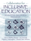 Image for Collaboration for Inclusive Education : Developing Successful Programs