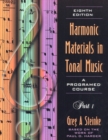 Image for Harmonic Materials in Tonal Music : A Programed Course, Part 1 (with Student Tapes)