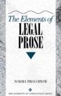 Image for The Elements of Legal Prose