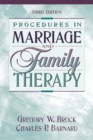 Image for Procedures in Marriage and Family Therapy