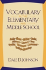Image for Vocabulary in the Elementary and Middle School
