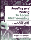Image for Reading and Writing to Learn Mathematics