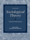 Image for Sociological Theory