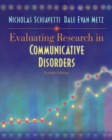 Image for Evaluating Research in Communicative Disorders