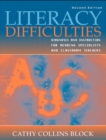 Image for Literacy Difficulties : Diagnosis and Instruction for Reading Specialists and Classroom Teachers
