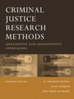 Image for Criminal Justice Research Methods Canadian Edition