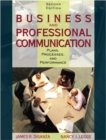 Image for Business and professional communication  : plans, processes and performance
