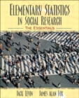 Image for Elementary statistics in social research  : the essentials