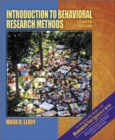 Image for Introduction to Behavioral Research Methods
