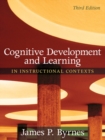 Image for Cognitive development and learning in instructional contexts